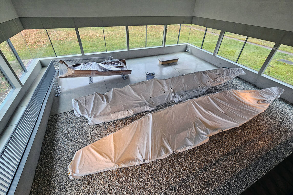 Waren Christo und Jeanne-Claude im kelten römer museum zu Besuch?