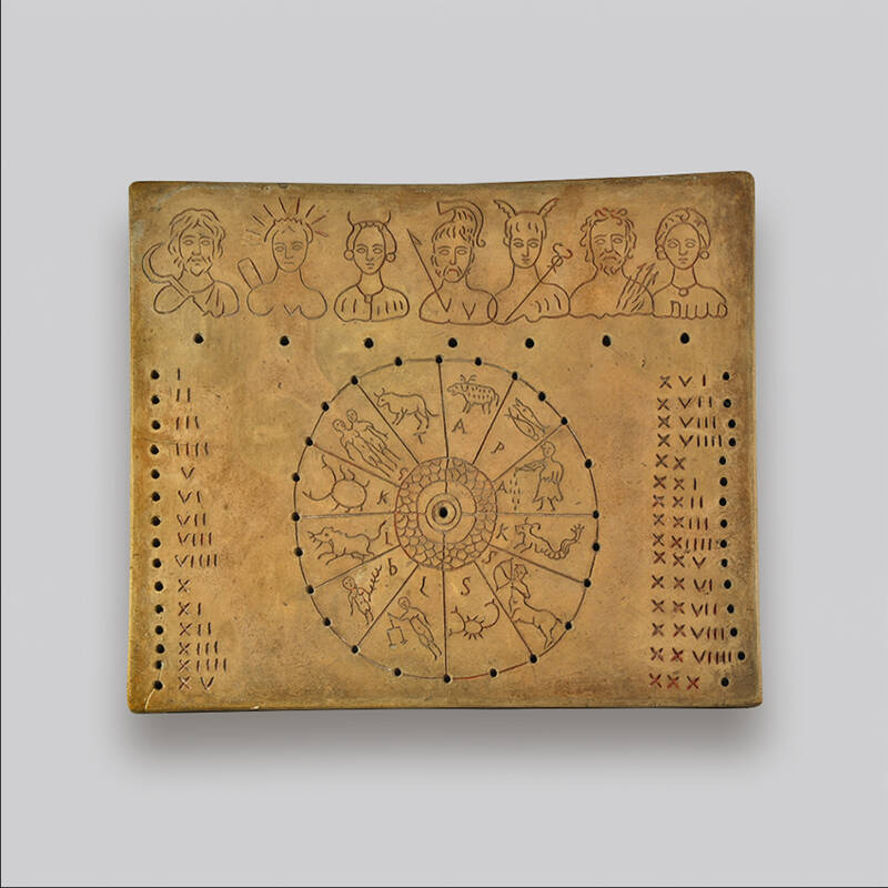 Römischer Steckkalender · Martin von Wagner Museum der Universität Würzburg