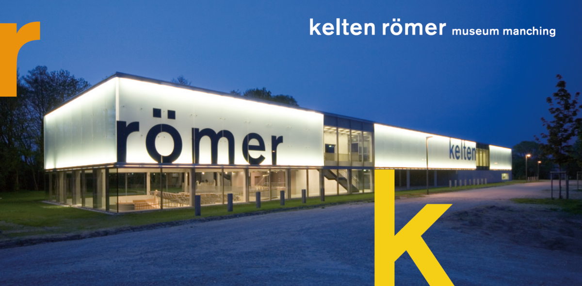 Cover des Faltblattes zum kelten römer museum manching